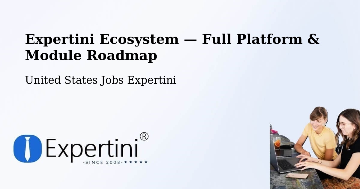 Expertini Ecosystem — Full Platform & Module Roadmap – Armada